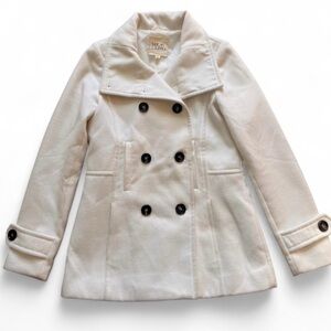 Thread & supply double breasted pea coat